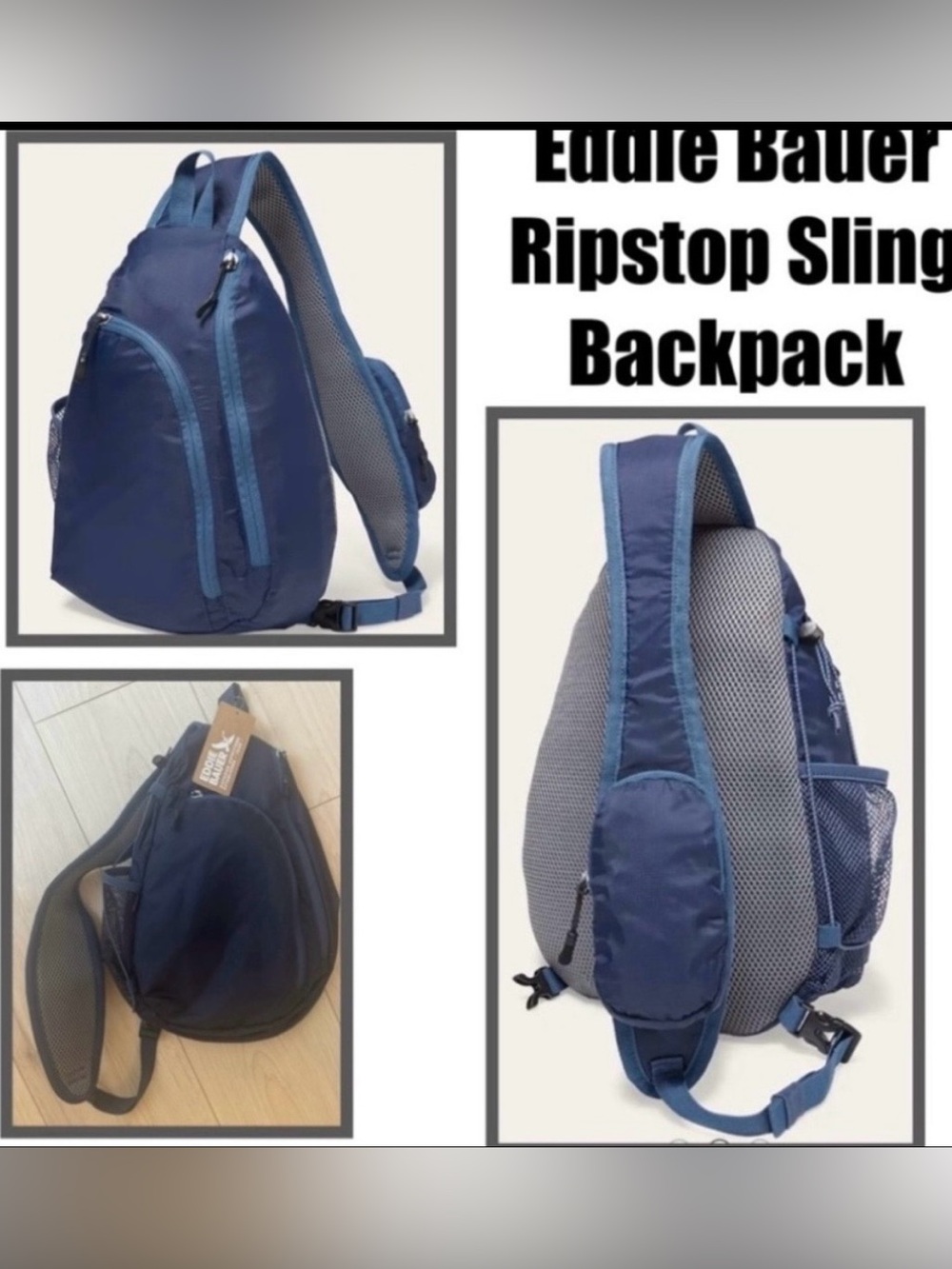 Eddie Bauer Ripstop Sling Backpack